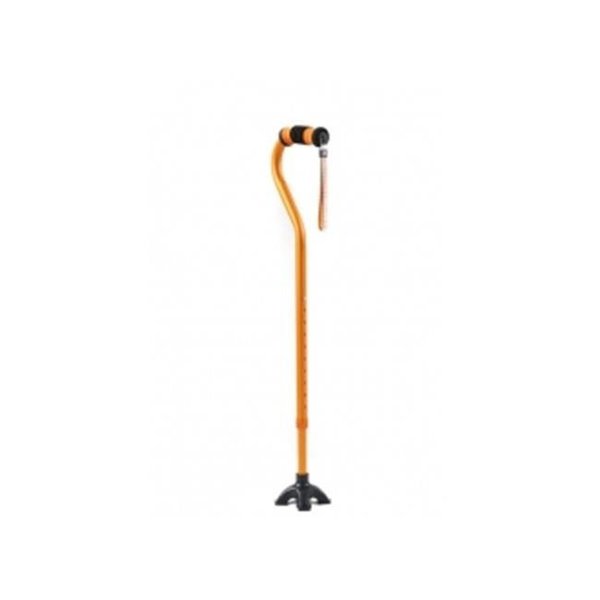 Sky Medsupply International Sky Medsupply International SM-060001OQTC  Sky Med Self-Standing Designer Bling Cane Collection in Tiger Lily-Citrus SM-060001OQTC